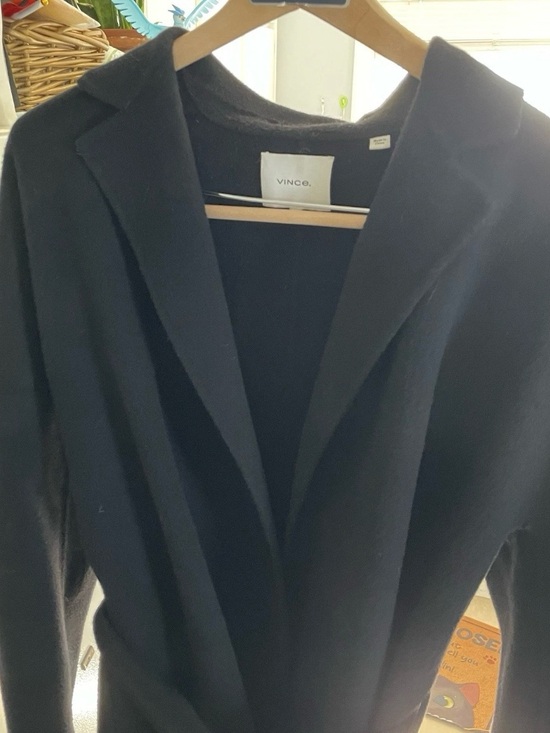 Vince Jackets & Blazers - Vince Wool Cashmere belted open front coat